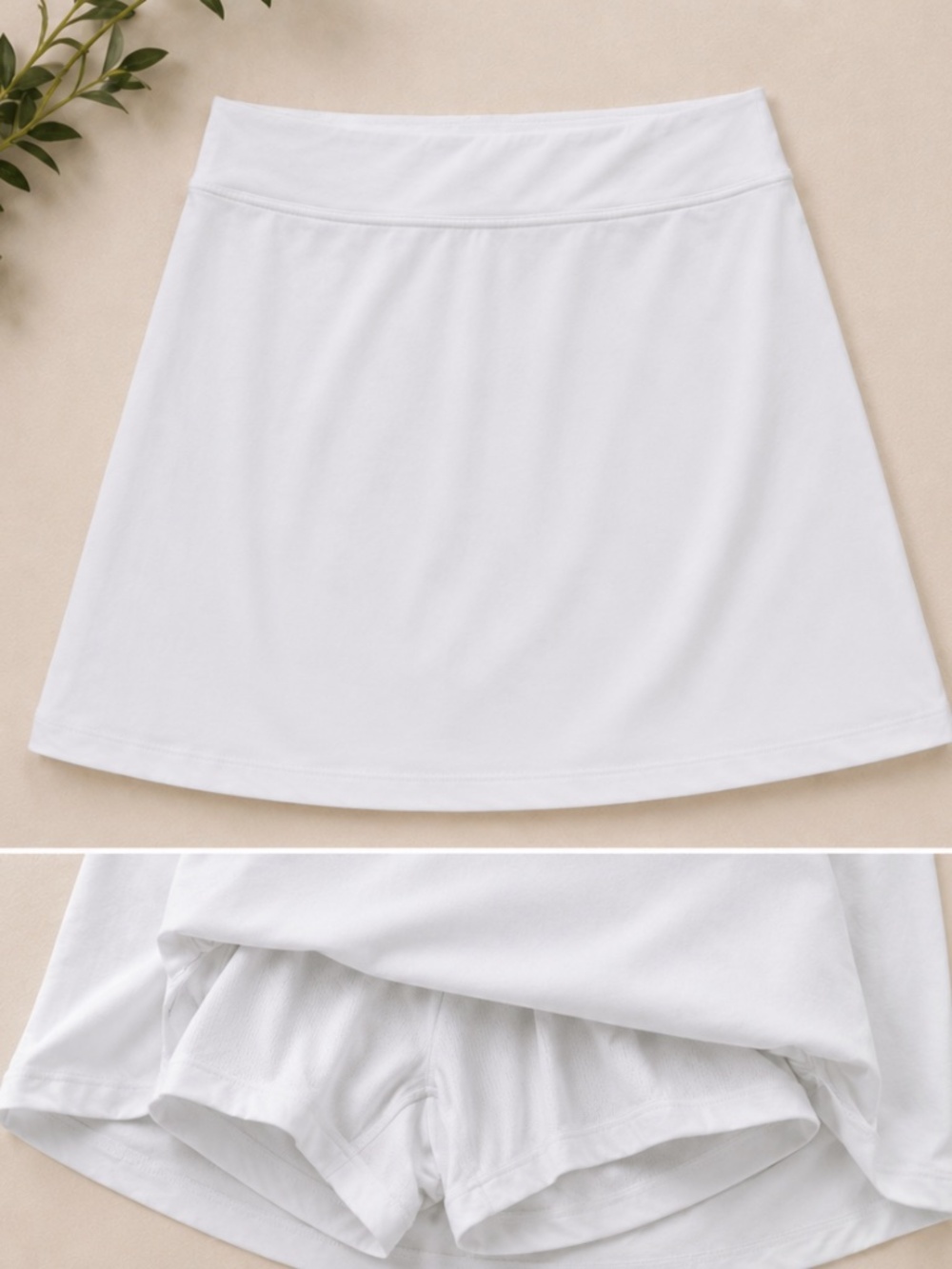 Athleta Tennis Skirt Skort Medium Built-In Shorts Ball Pocket Athletic Golf Pick
